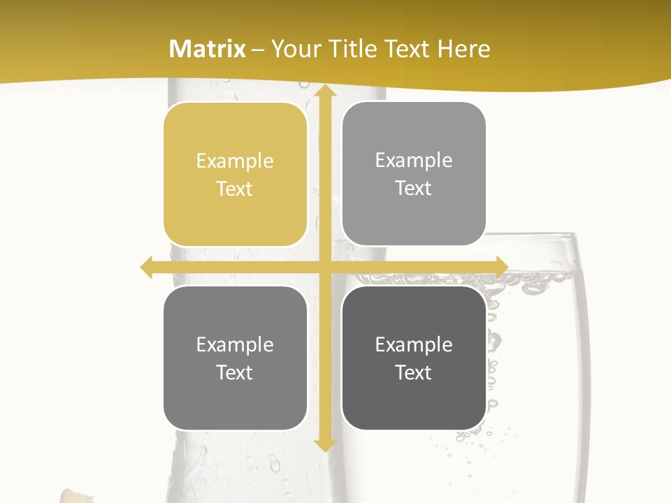 Ripple Orange Water PowerPoint Template