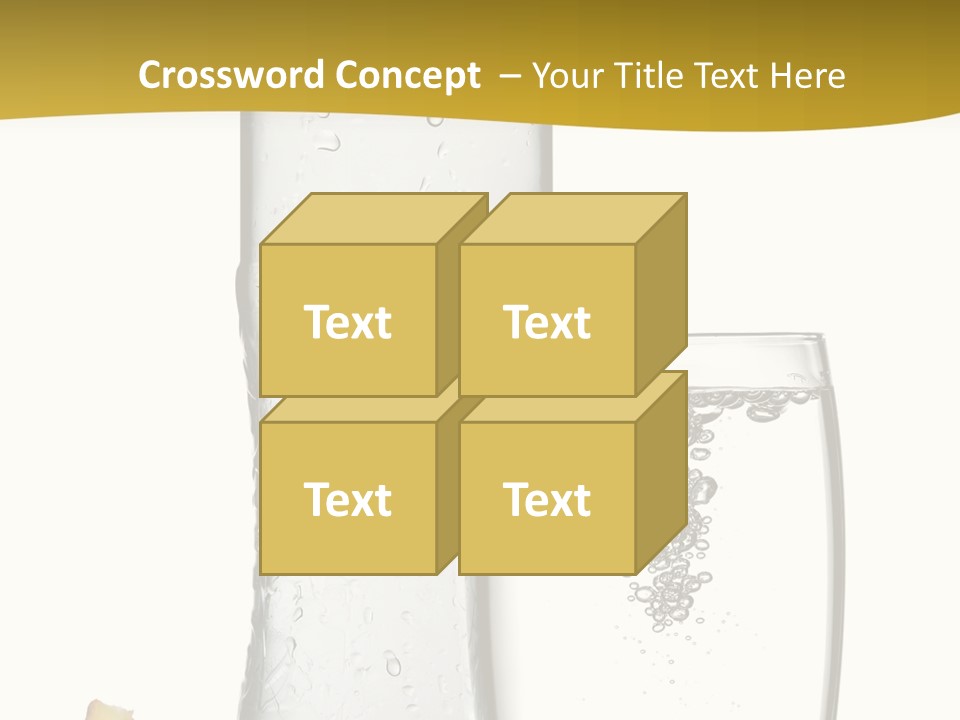 Ripple Orange Water PowerPoint Template