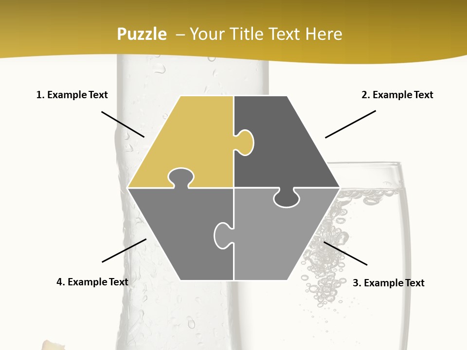 Ripple Orange Water PowerPoint Template