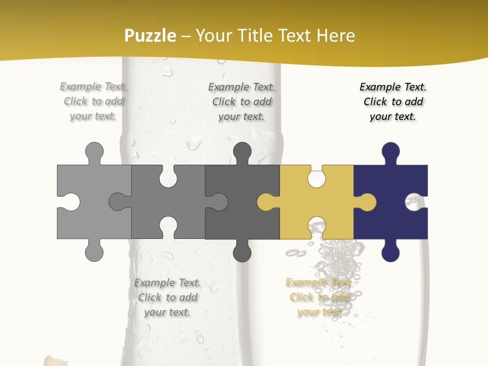 Ripple Orange Water PowerPoint Template