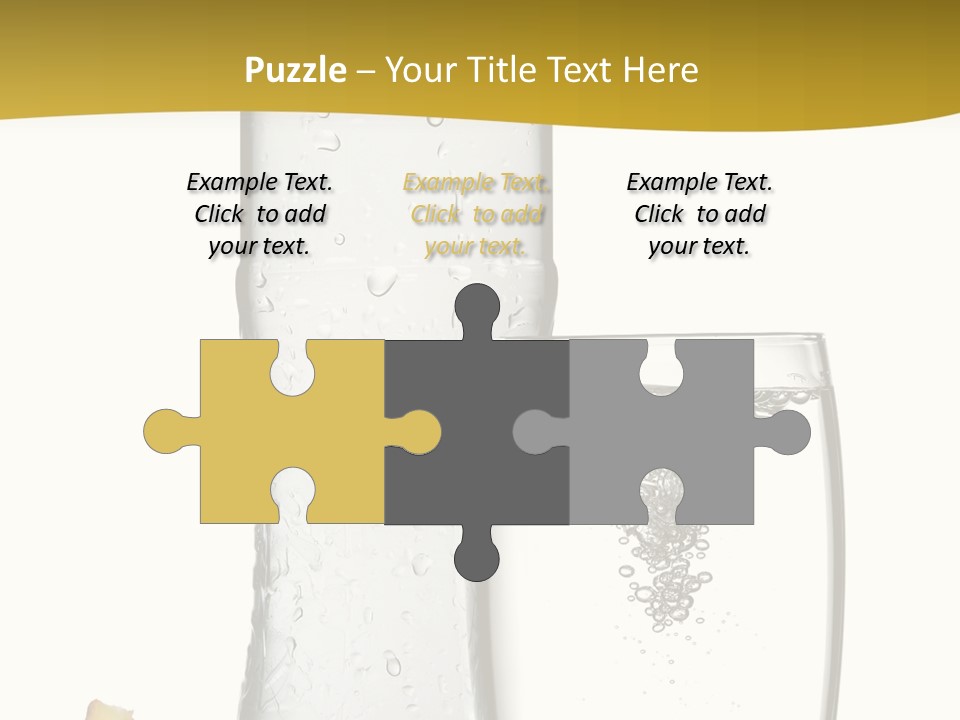 Ripple Orange Water PowerPoint Template