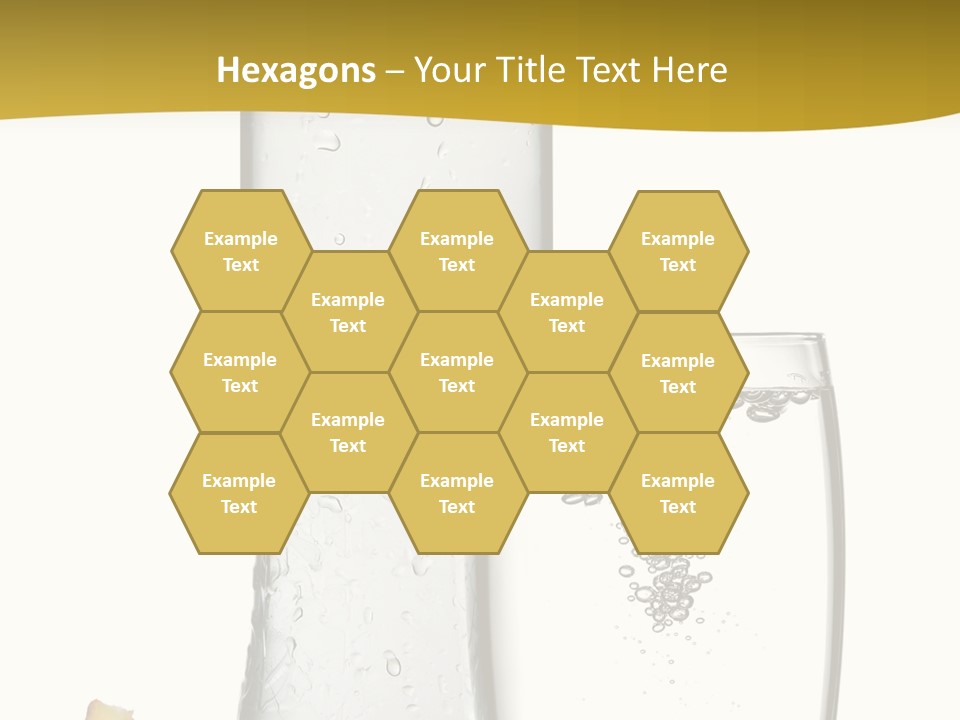 Ripple Orange Water PowerPoint Template