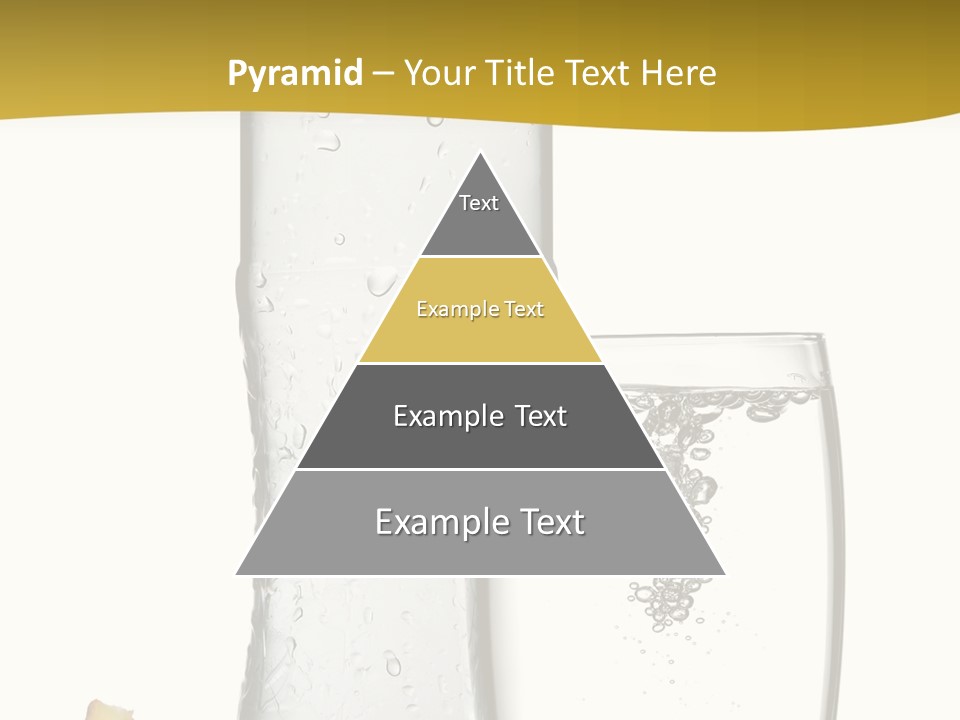 Ripple Orange Water PowerPoint Template