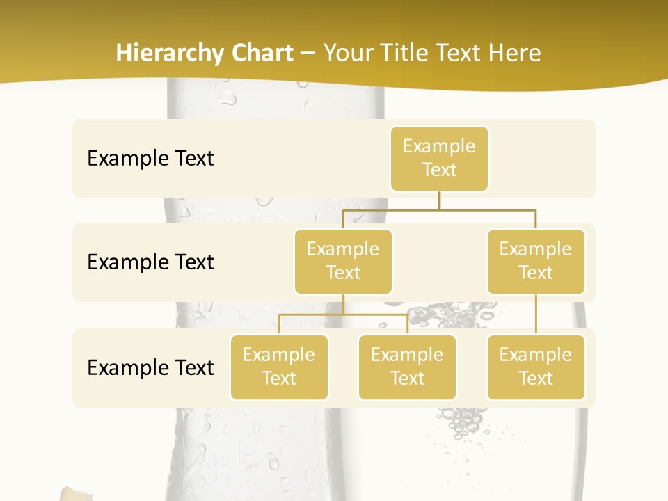 Ripple Orange Water PowerPoint Template