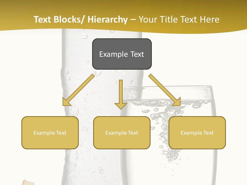 Ripple Orange Water PowerPoint Template