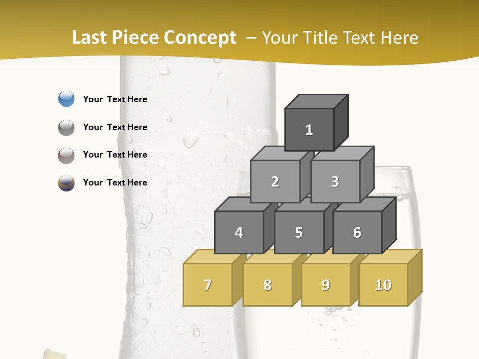 Ripple Orange Water PowerPoint Template