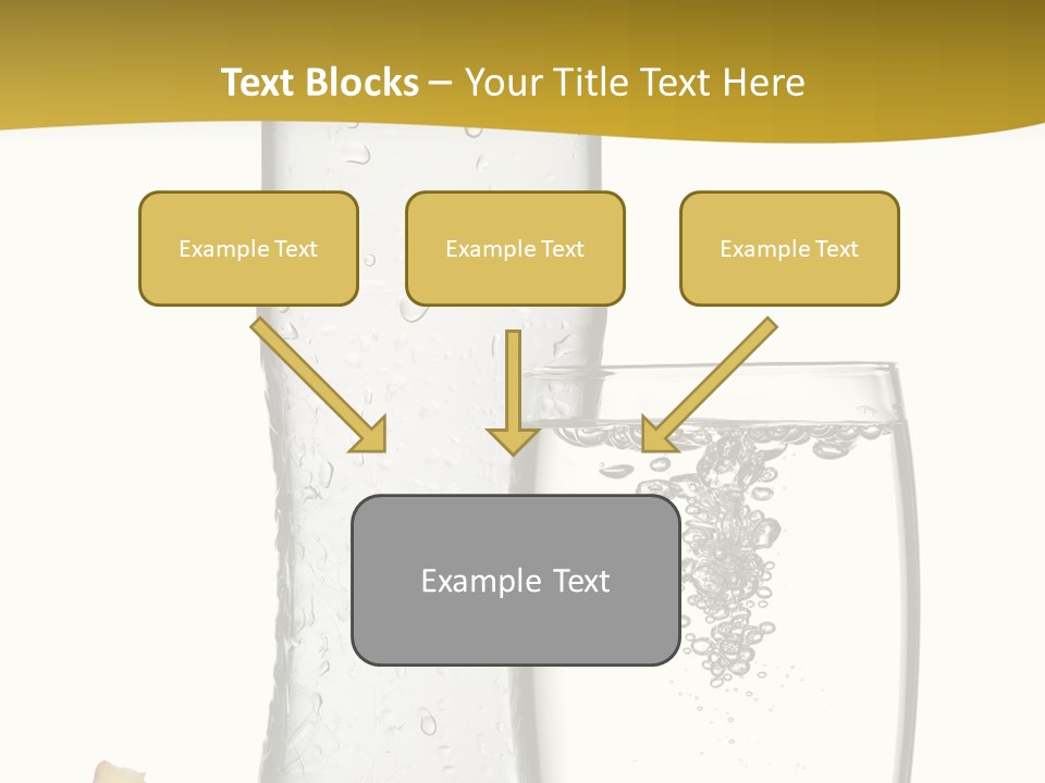 Ripple Orange Water PowerPoint Template