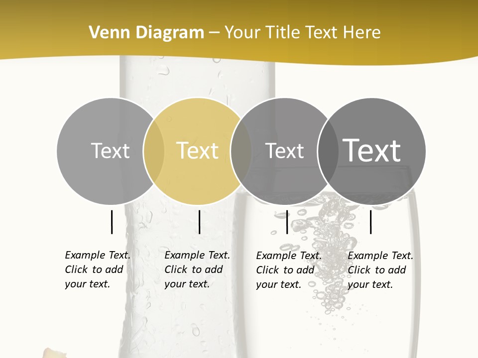 Ripple Orange Water PowerPoint Template