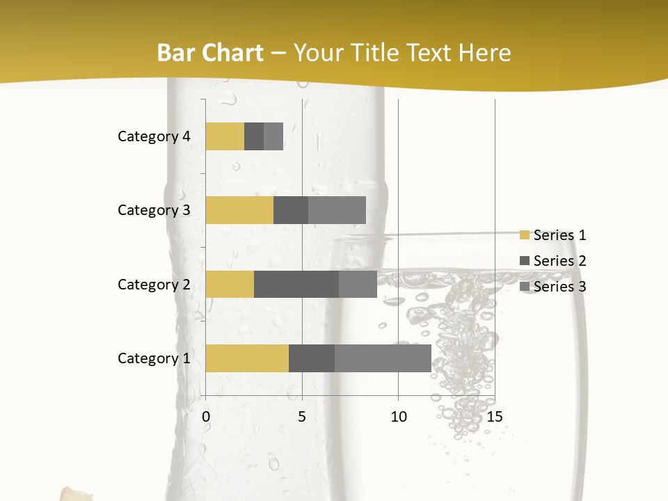 Ripple Orange Water PowerPoint Template