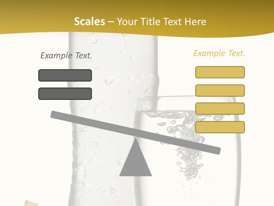 Ripple Orange Water PowerPoint Template