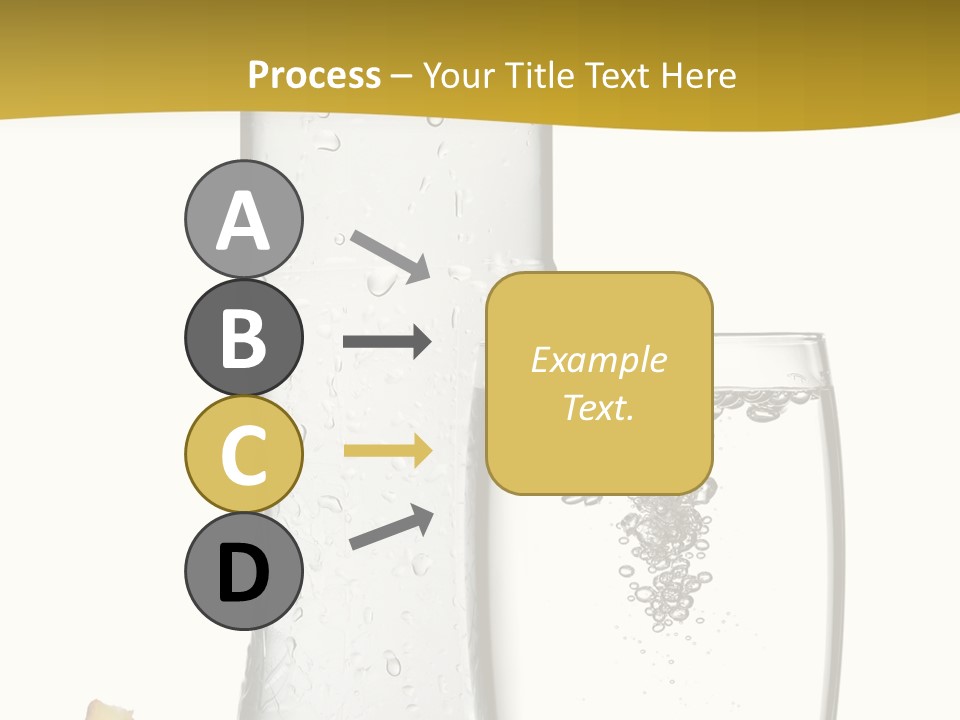 Ripple Orange Water PowerPoint Template