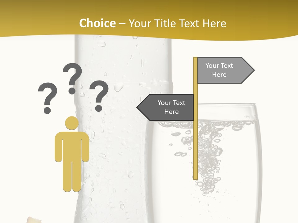 Ripple Orange Water PowerPoint Template