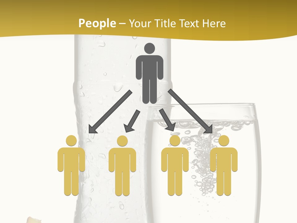 Ripple Orange Water PowerPoint Template