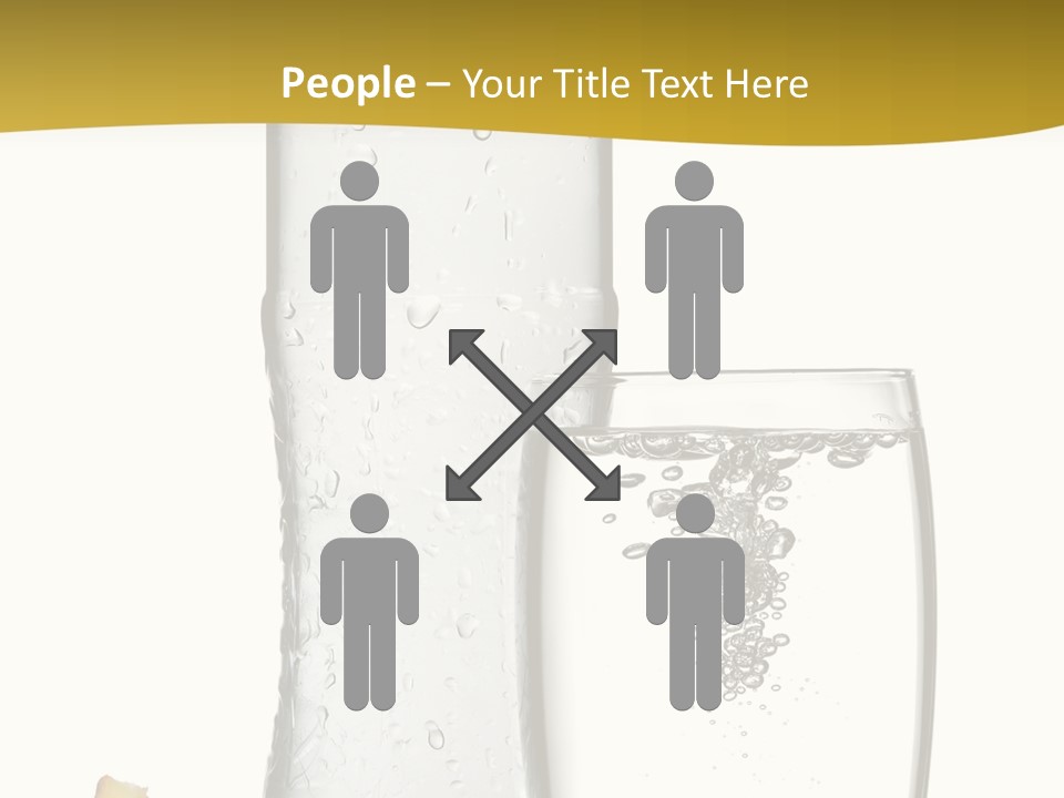 Ripple Orange Water PowerPoint Template