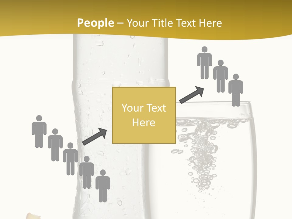 Ripple Orange Water PowerPoint Template