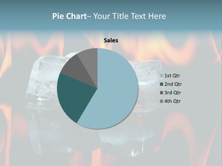 Hot Burning Ice PowerPoint Template