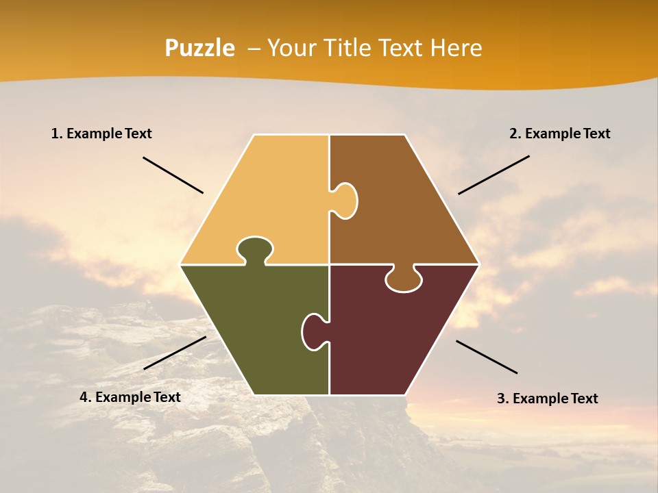 Recreational Pursuit English Culture Scenic PowerPoint Template