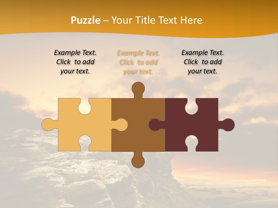 Recreational Pursuit English Culture Scenic PowerPoint Template