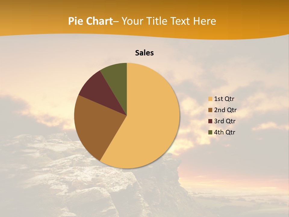 Recreational Pursuit English Culture Scenic PowerPoint Template