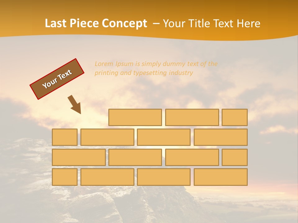Recreational Pursuit English Culture Scenic PowerPoint Template