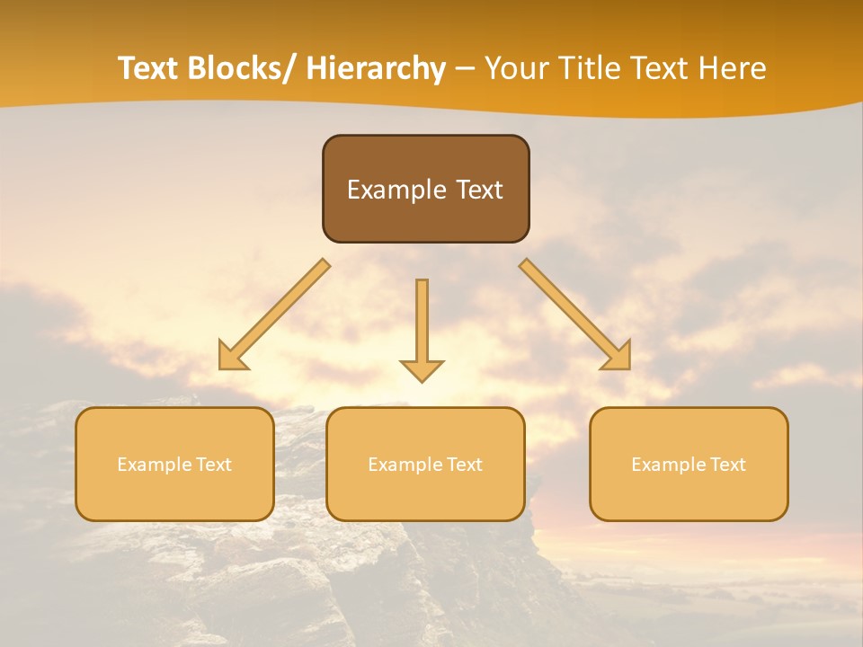 Recreational Pursuit English Culture Scenic PowerPoint Template