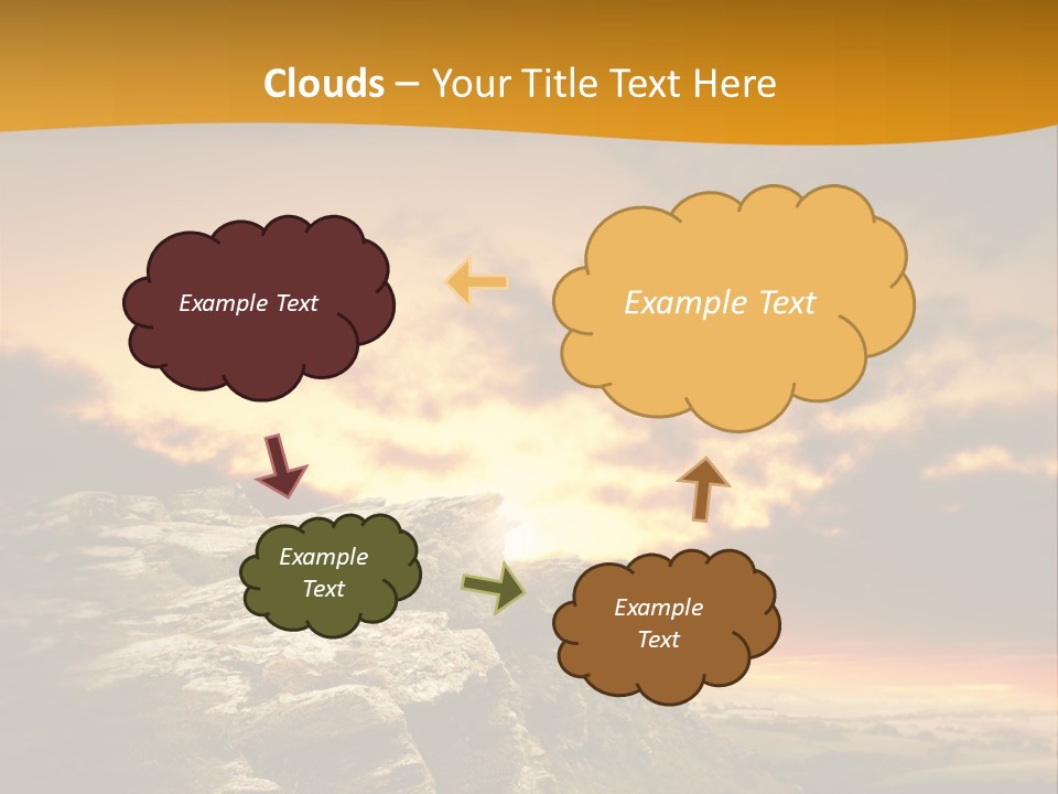 Recreational Pursuit English Culture Scenic PowerPoint Template