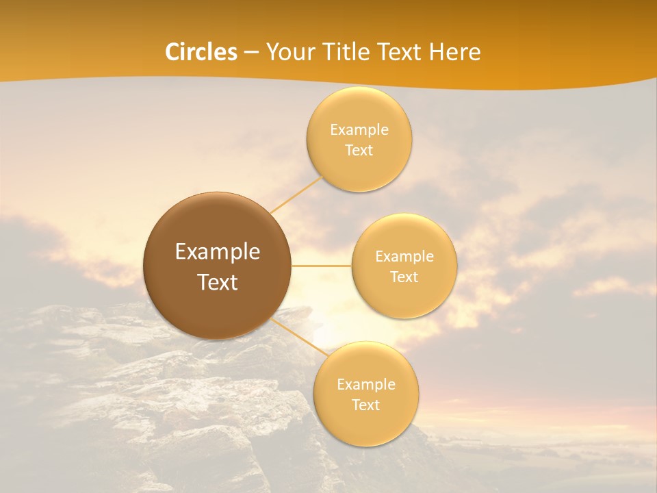 Recreational Pursuit English Culture Scenic PowerPoint Template