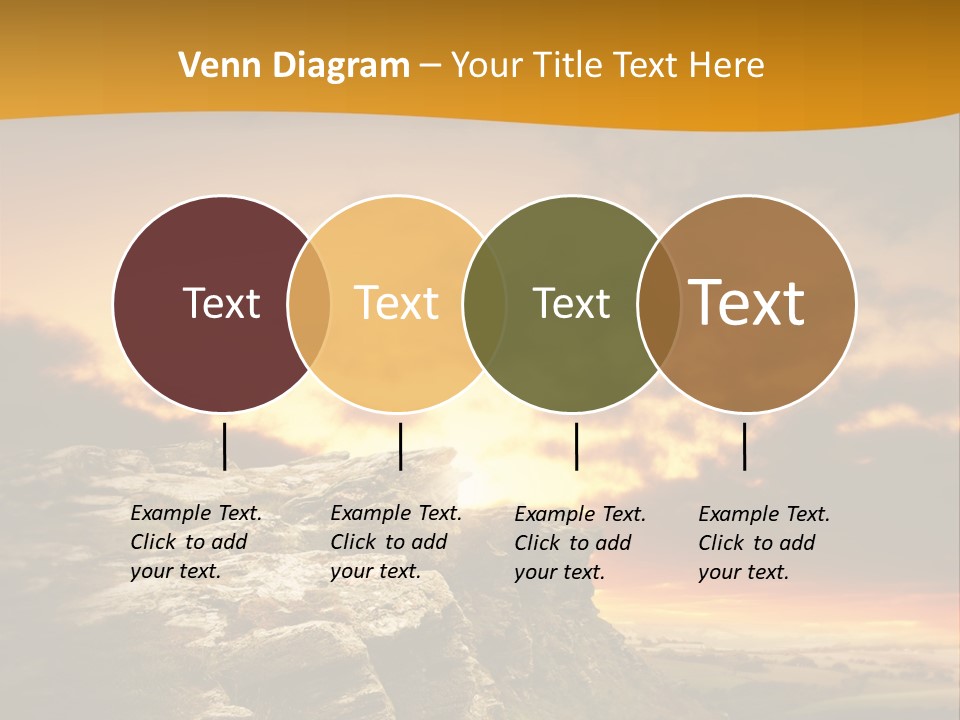 Recreational Pursuit English Culture Scenic PowerPoint Template
