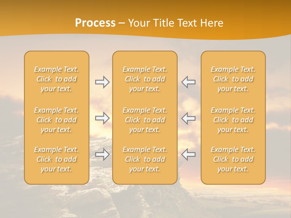 Recreational Pursuit English Culture Scenic PowerPoint Template