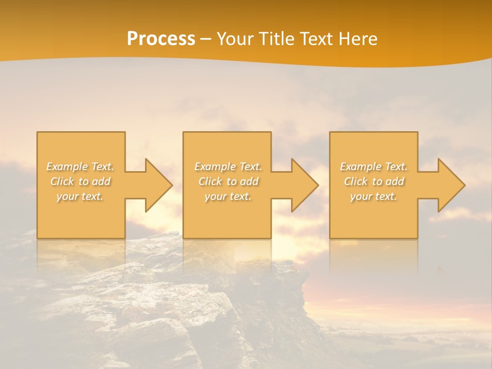 Recreational Pursuit English Culture Scenic PowerPoint Template