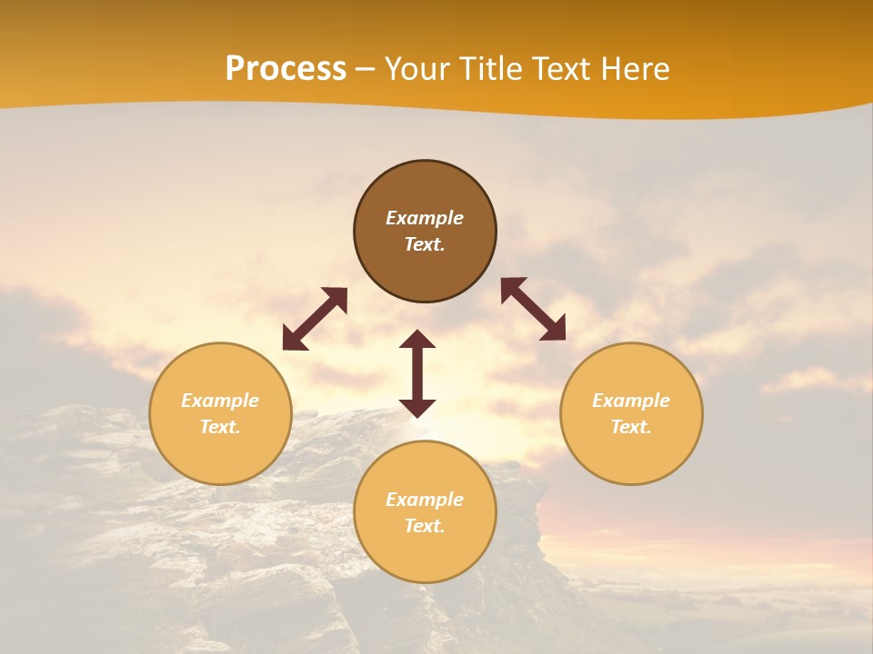 Recreational Pursuit English Culture Scenic PowerPoint Template