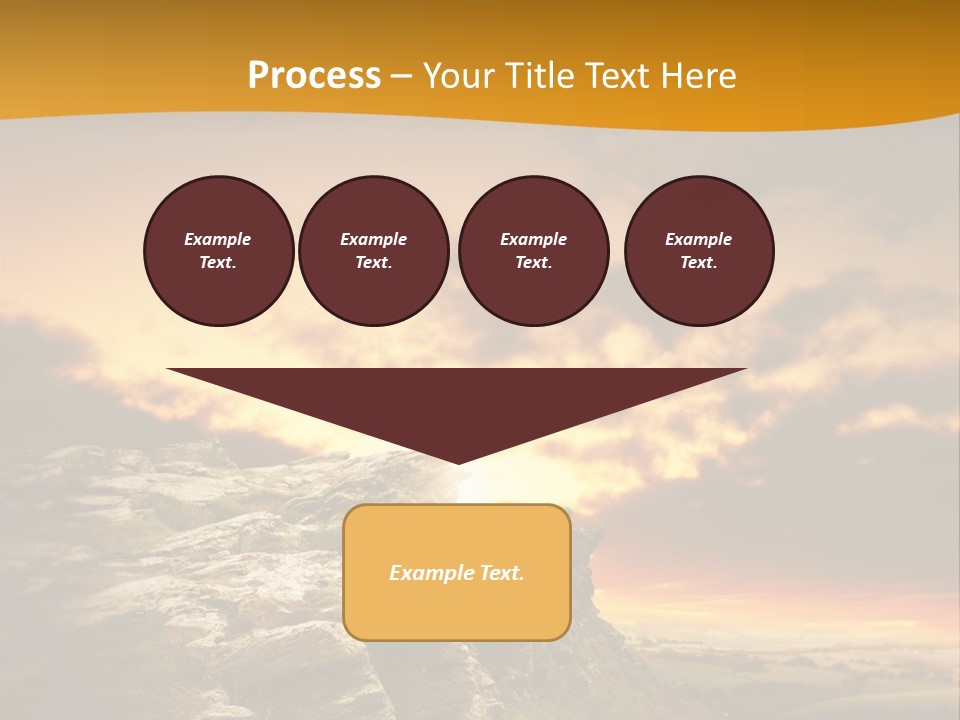 Recreational Pursuit English Culture Scenic PowerPoint Template