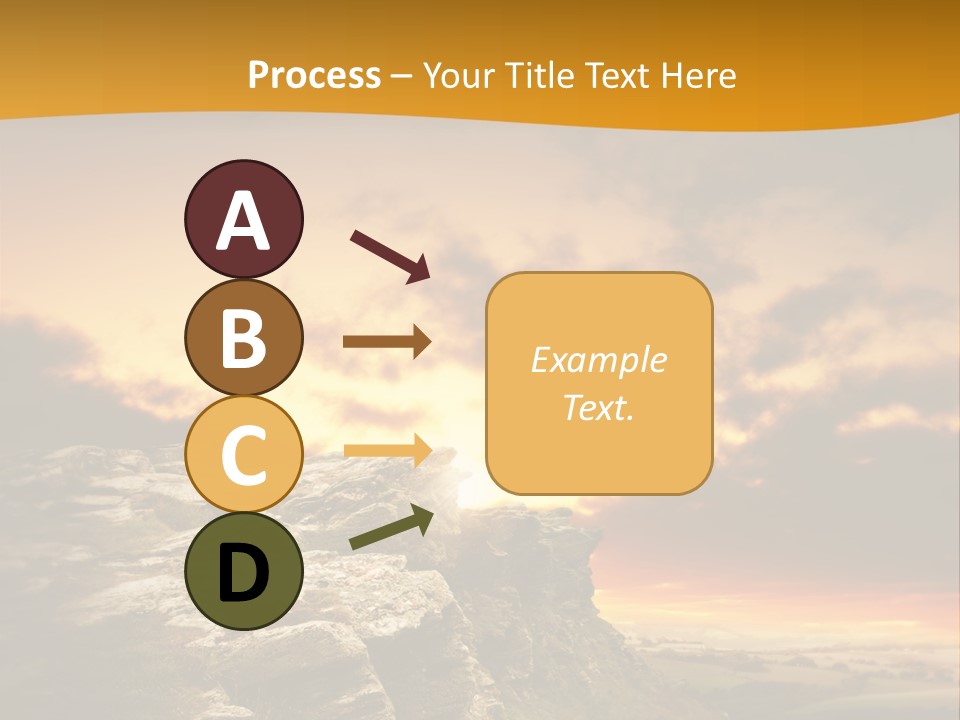 Recreational Pursuit English Culture Scenic PowerPoint Template