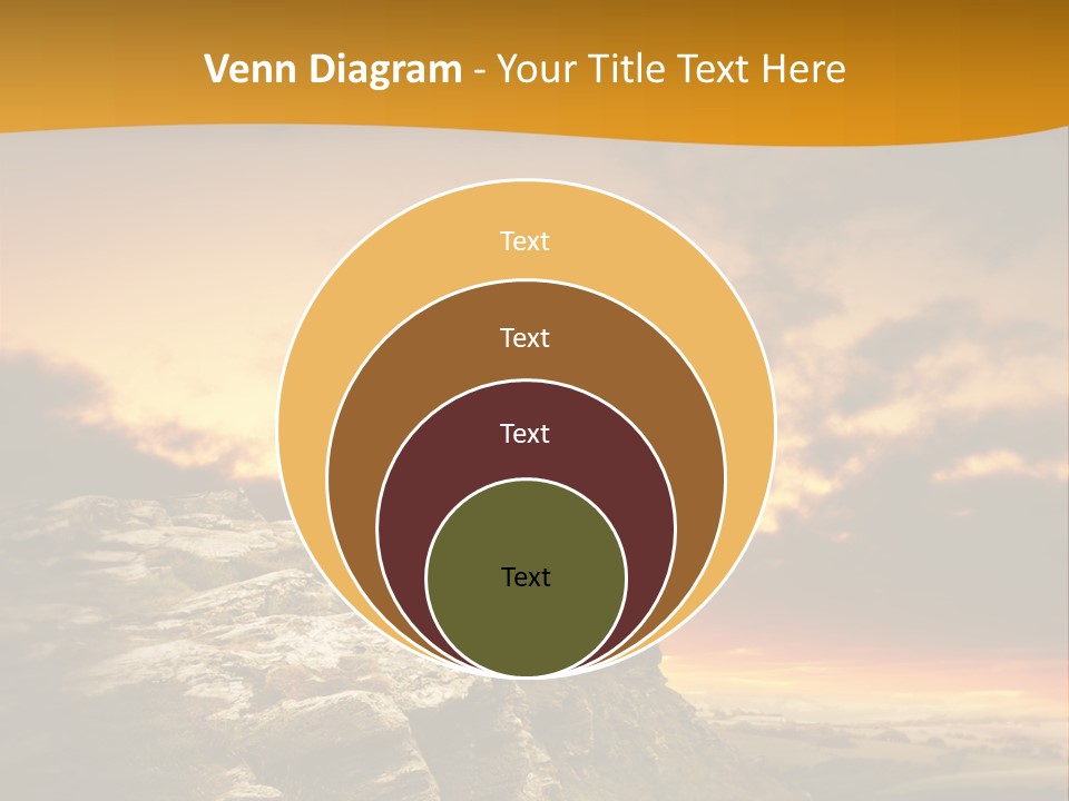Recreational Pursuit English Culture Scenic PowerPoint Template