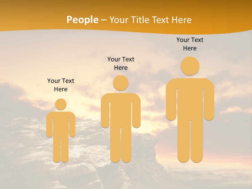 Recreational Pursuit English Culture Scenic PowerPoint Template