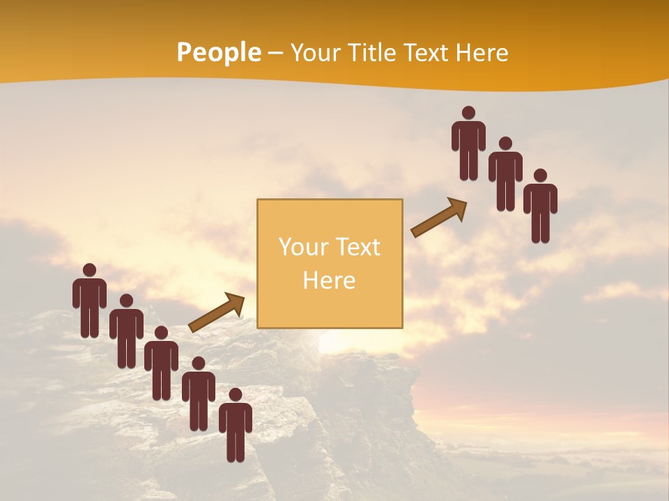 Recreational Pursuit English Culture Scenic PowerPoint Template