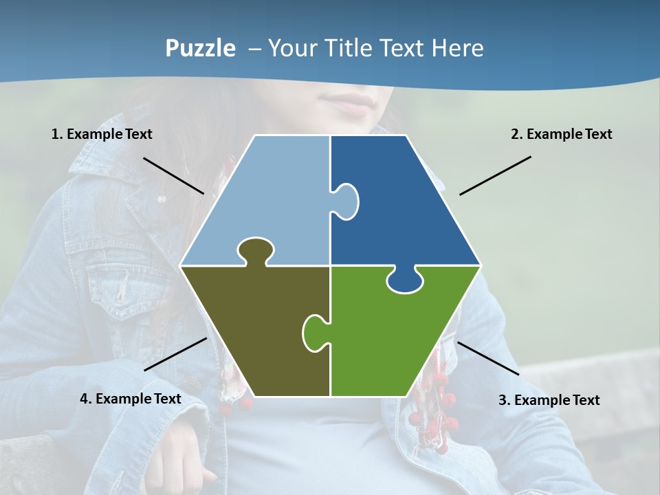 Sitting Pretty Healthy PowerPoint Template