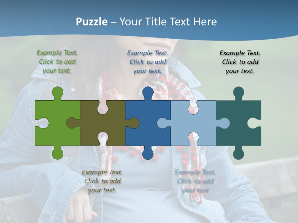 Sitting Pretty Healthy PowerPoint Template