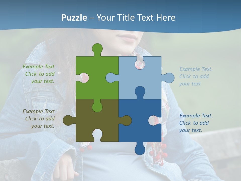 Sitting Pretty Healthy PowerPoint Template