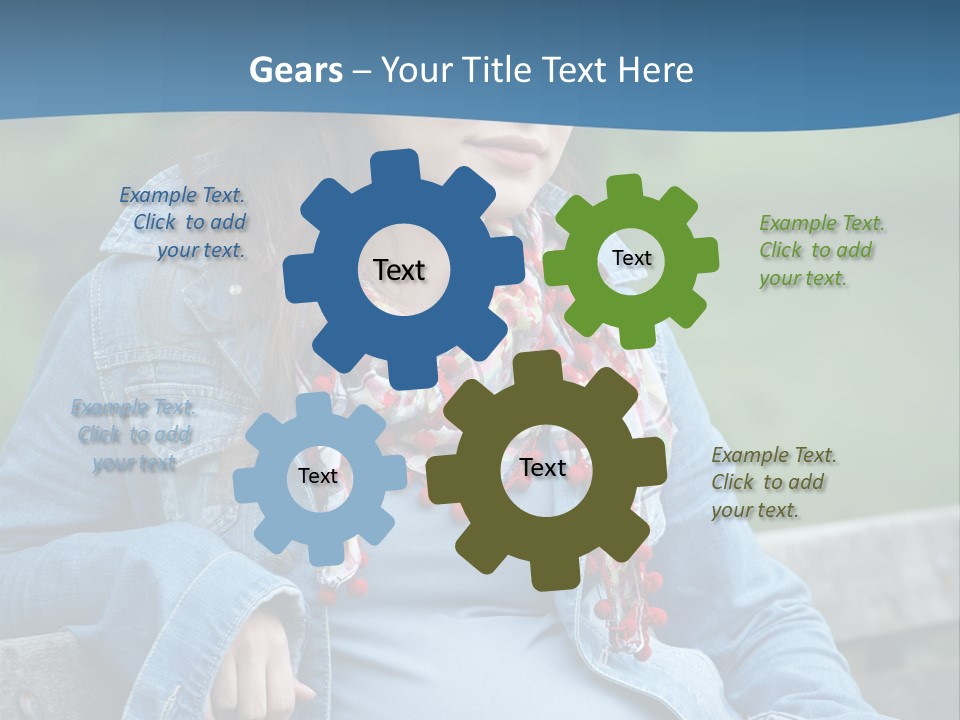 Sitting Pretty Healthy PowerPoint Template