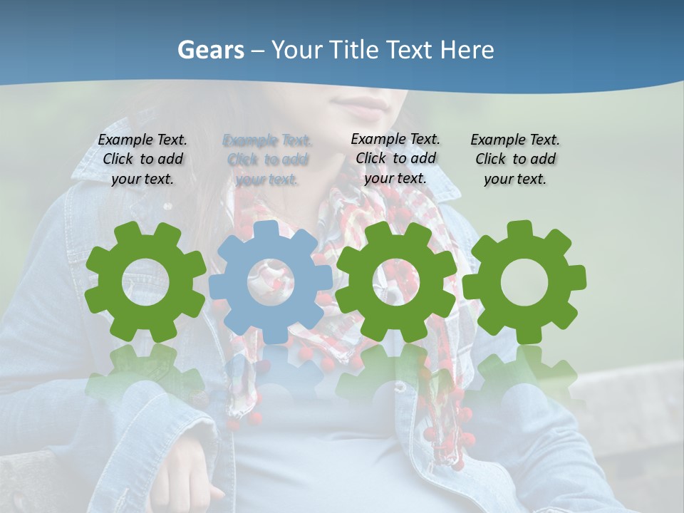 Sitting Pretty Healthy PowerPoint Template