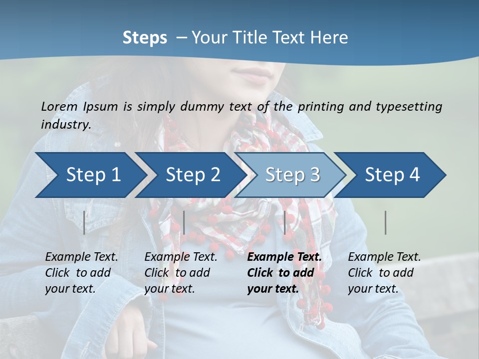 Sitting Pretty Healthy PowerPoint Template