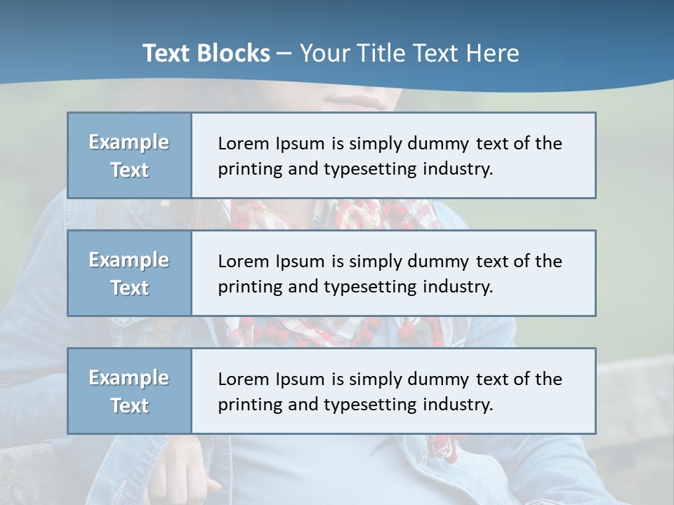 Sitting Pretty Healthy PowerPoint Template