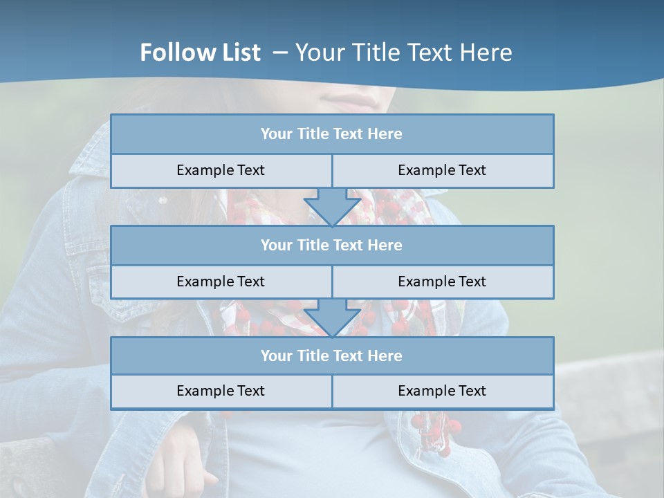 Sitting Pretty Healthy PowerPoint Template