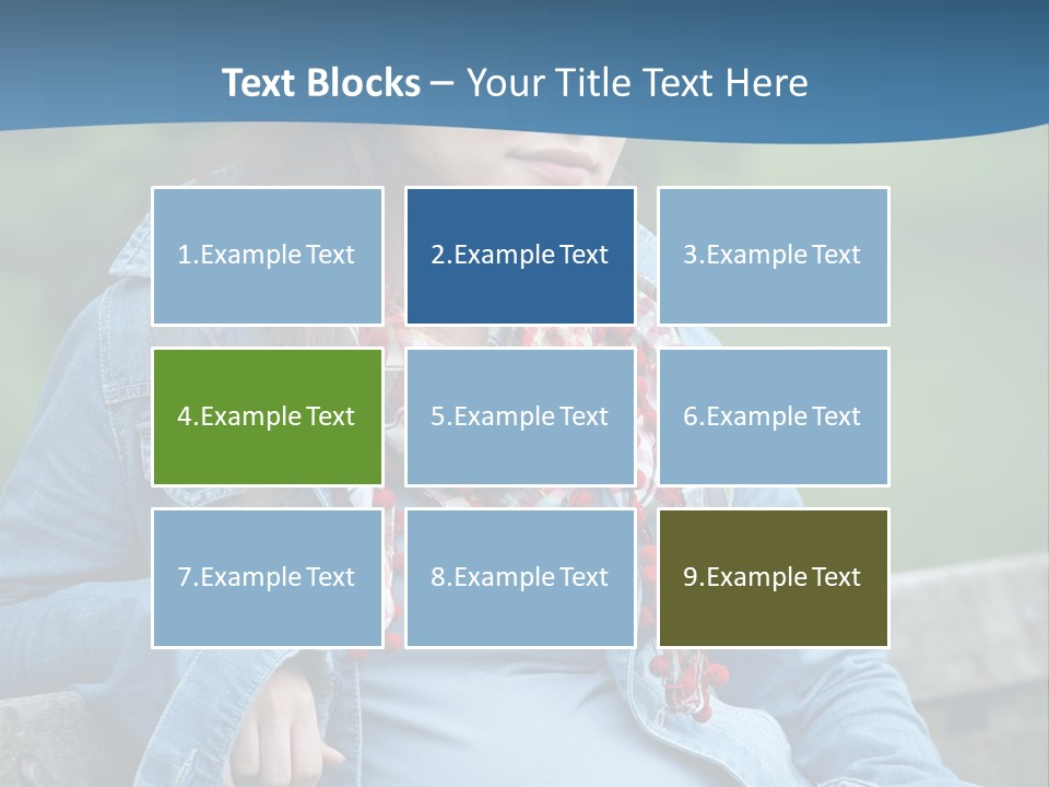 Sitting Pretty Healthy PowerPoint Template