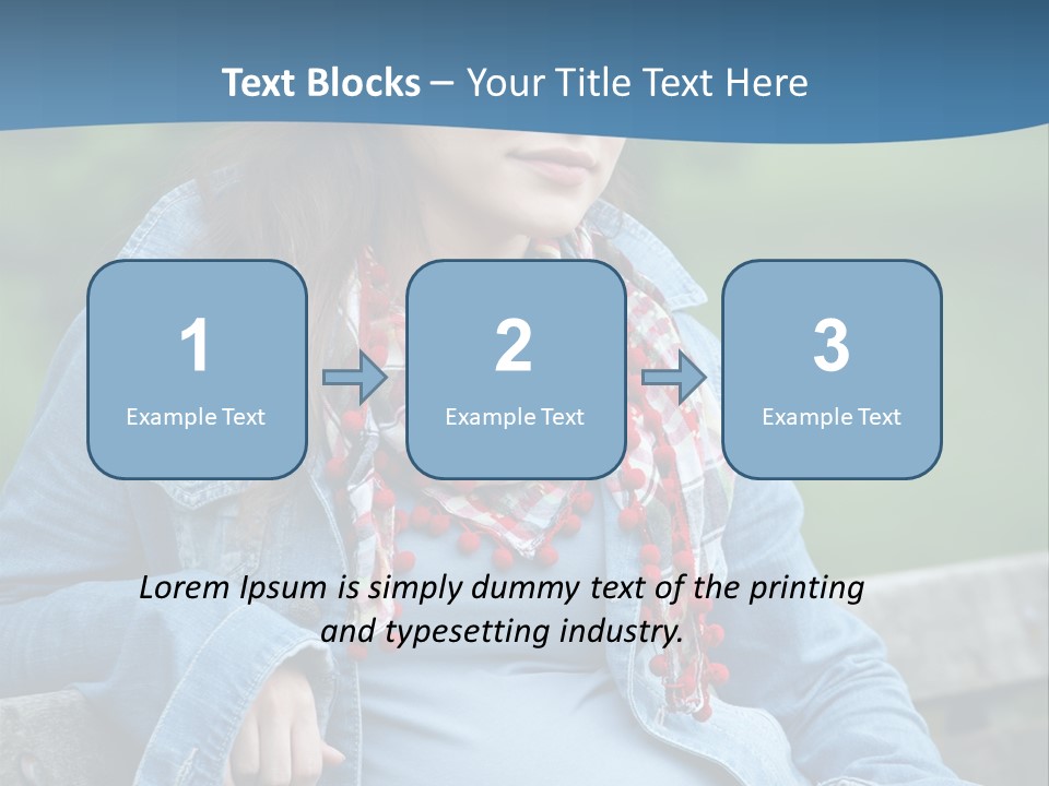 Sitting Pretty Healthy PowerPoint Template