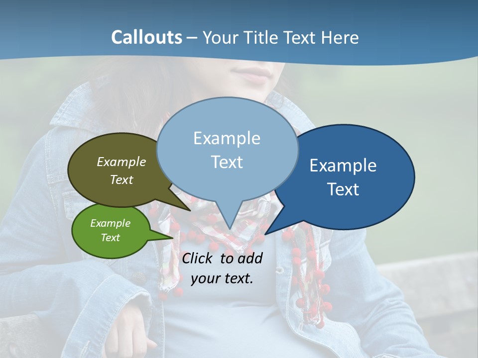 Sitting Pretty Healthy PowerPoint Template