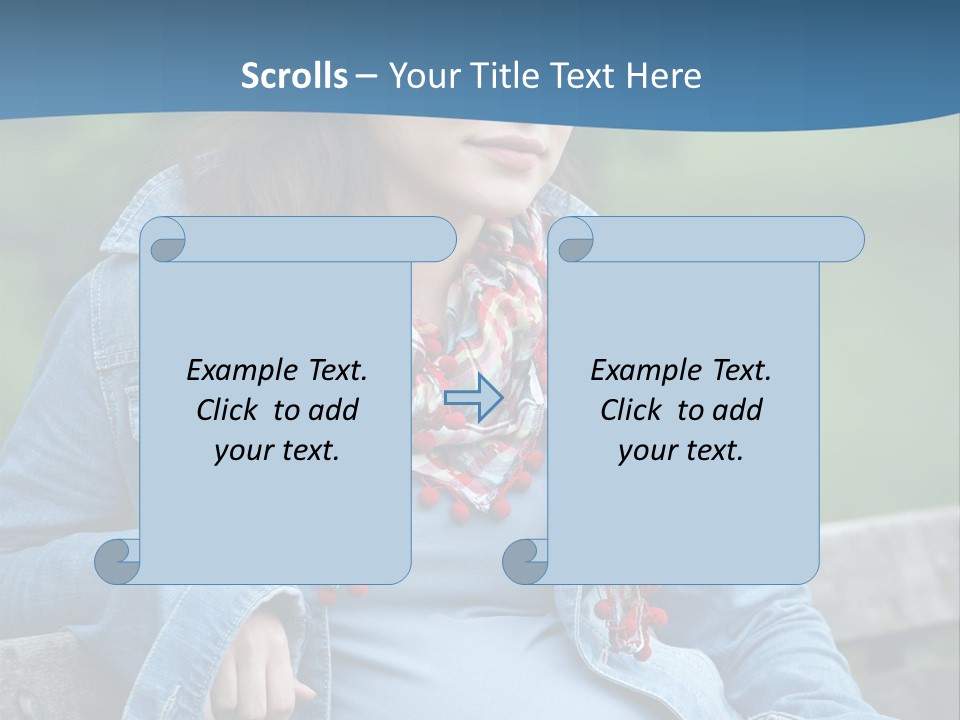 Sitting Pretty Healthy PowerPoint Template