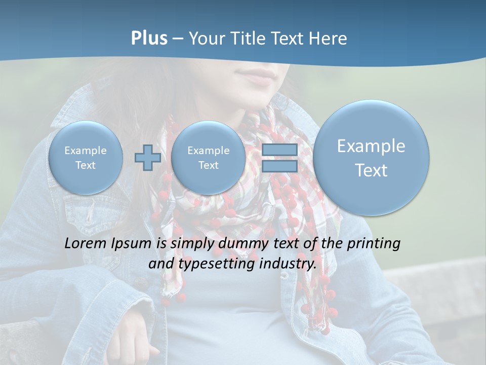Sitting Pretty Healthy PowerPoint Template