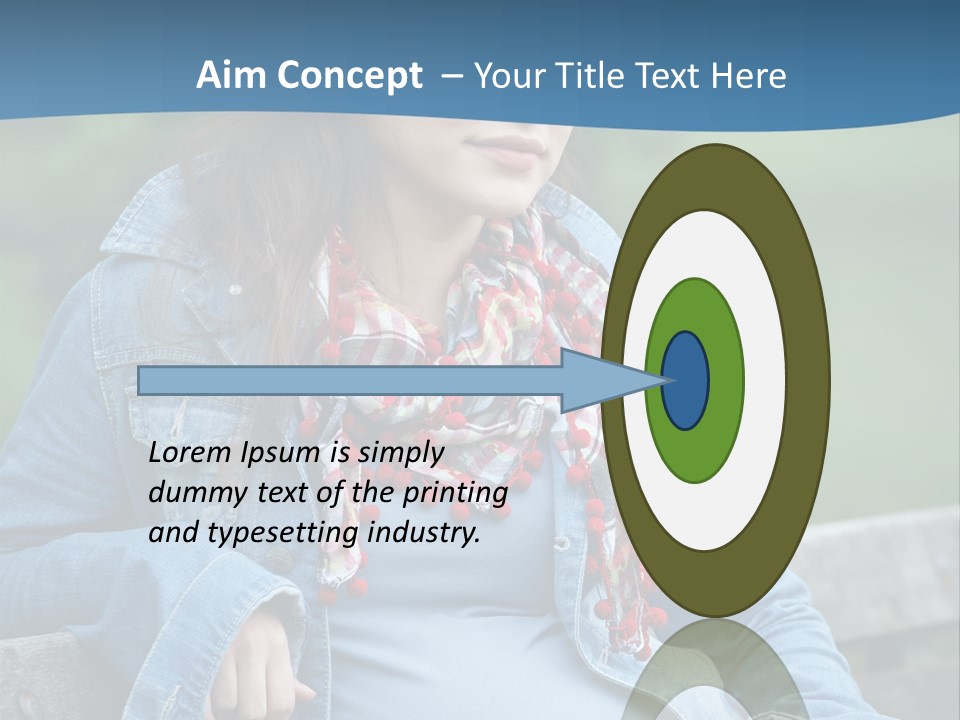 Sitting Pretty Healthy PowerPoint Template